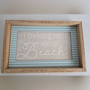 Wood Beach Tray
